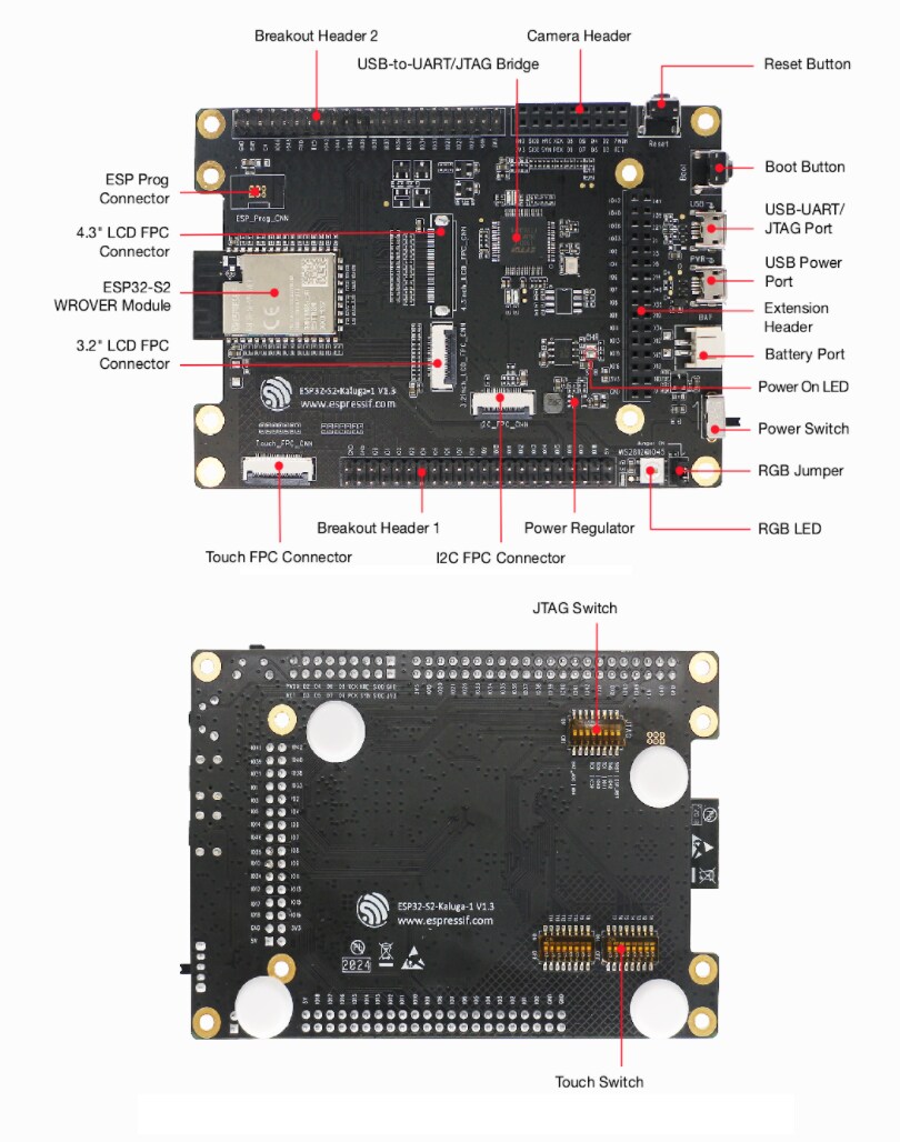 Espressif Systems ESP32-S2シリーズ開発キット